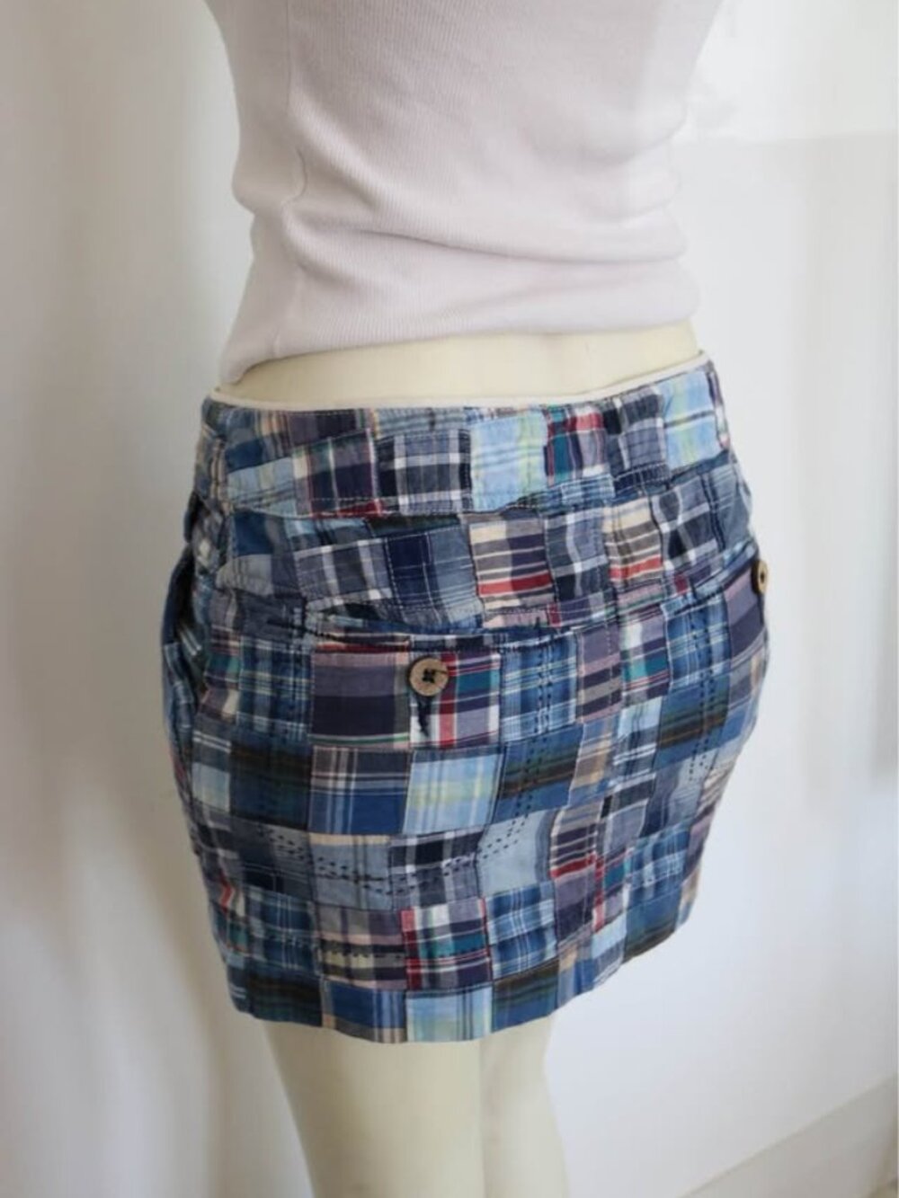 2000’s Patchwork Cotton Skirt from American Eagle